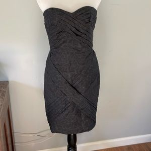 Jean Paul Gaultier for Target black strapless mini dress size 7